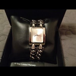 Silver Guess watch
