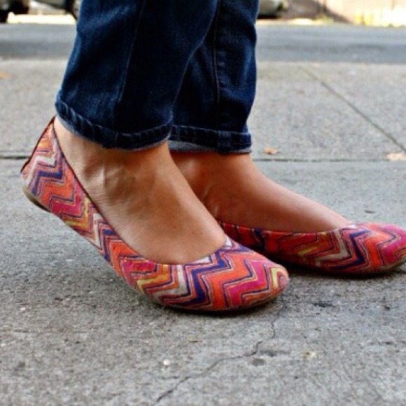 Lucky Brand Zig Zag Flats