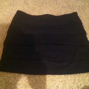 fun and sexy black skirt