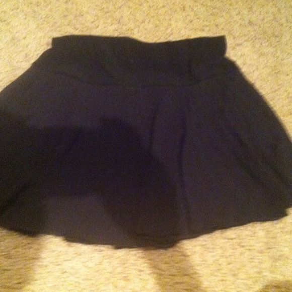black fluffy elegant cute skirt