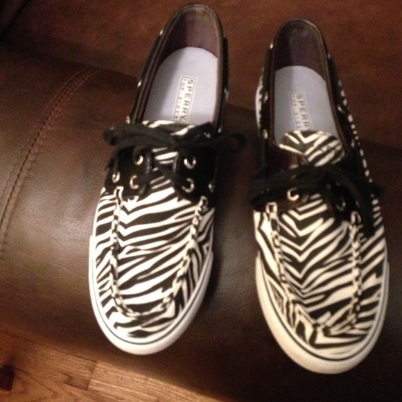 Sperry Zebra shoes