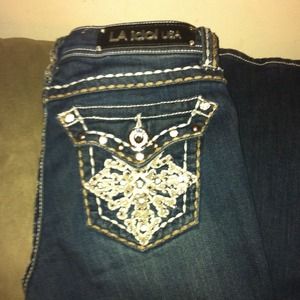 LA Idol Size 3 Boot Cut Jeans