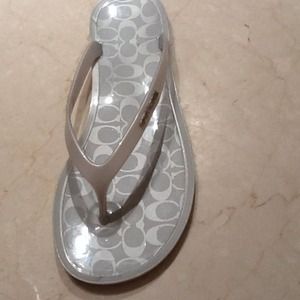 Size8 coach flip flops