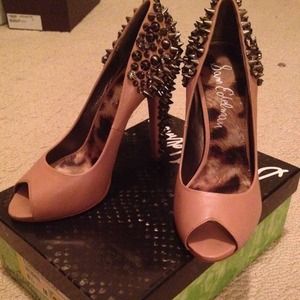 Sam Edelman Lorissa Studded Nude pumps