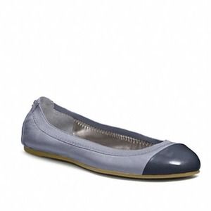 New Coach Leather Ballet Flats