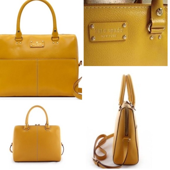 Sold in TS!!!Kate Spade Wellesley Kingston Ochre - Picture 2 of 4
