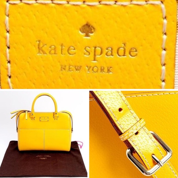 Sold in TS!!!Kate Spade Wellesley Kingston Ochre - Picture 3 of 4
