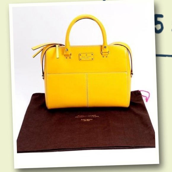 Sold in TS!!!Kate Spade Wellesley Kingston Ochre - Picture 4 of 4