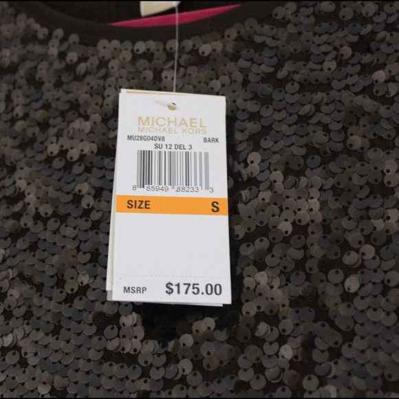 Brand NEW! Michael Kors Sequin Dress - Picture 2 of 2