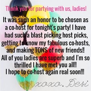 🎉🎊 Thank you ladies!! 🎊🎉