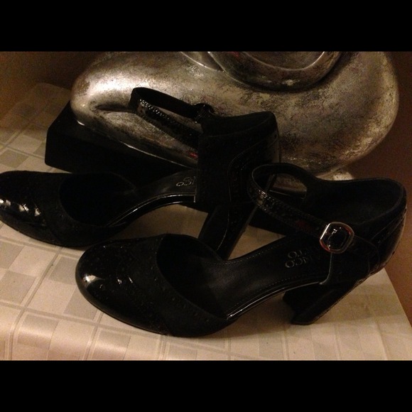 Franco Sarto Black Shoes