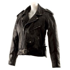 HAWG HIDES GENUINE LEATHER MEN'S MOTOCYCLE JACKET