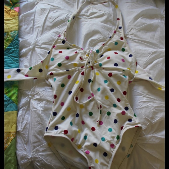 NEW Delia's Polka Dot Swim Suit