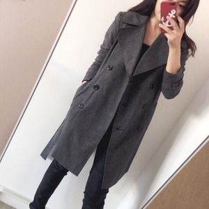 ✖️SOLD✖️Gray Tweed Coat