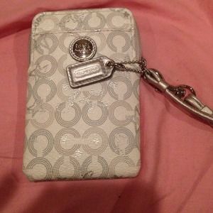 Coach Cellphone Wristlet