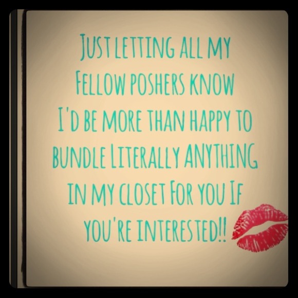 Ladies I'm willing to bundle anything in my closet