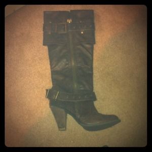Boots! Victoria secret! Worn a three to five times