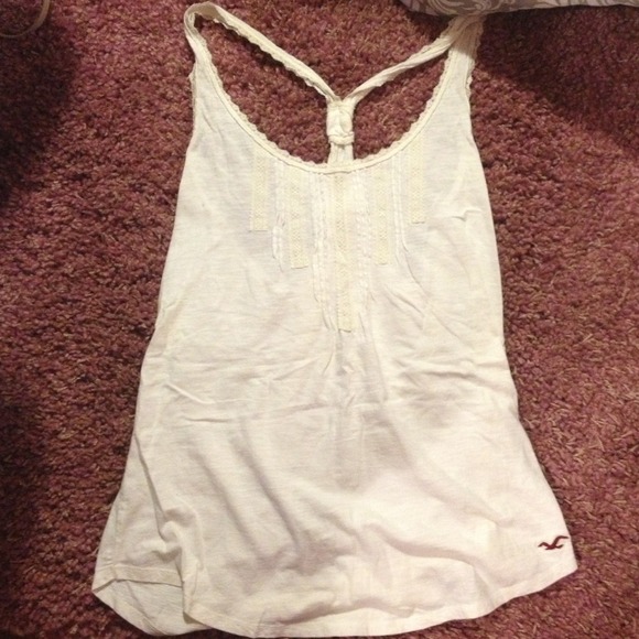Super cute white tank!