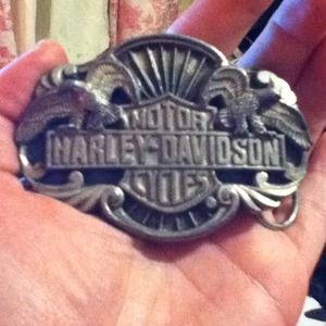 Harley Davidson collectable belt buckle