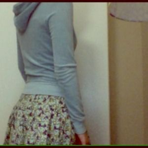 Light blue JUICY COUTURE fleece hoodie