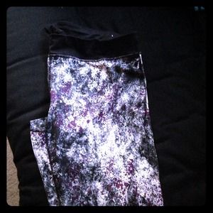 Splatter Pant Workout Leggings