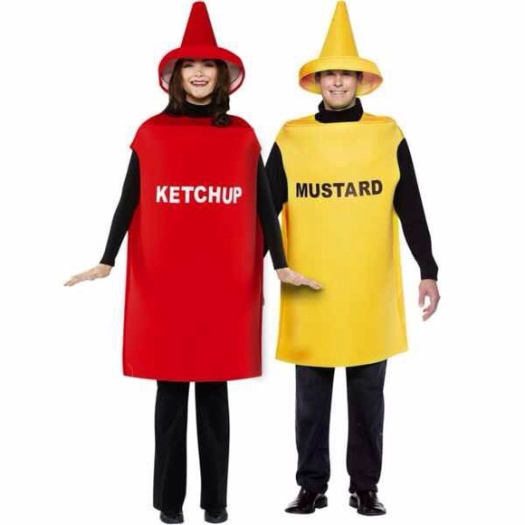 🍟Ketchup and Mustard Halloween costumes🍔