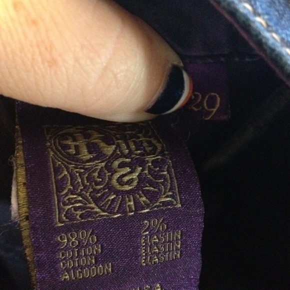 Rich & Skinny High Waisted Dark Denim Size 29 - Picture 3 of 3