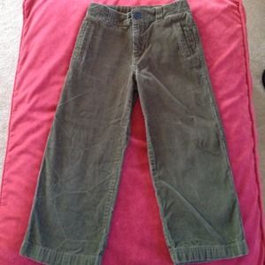 Gymboree boys olive green cords!