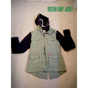 Volcom army jacket
