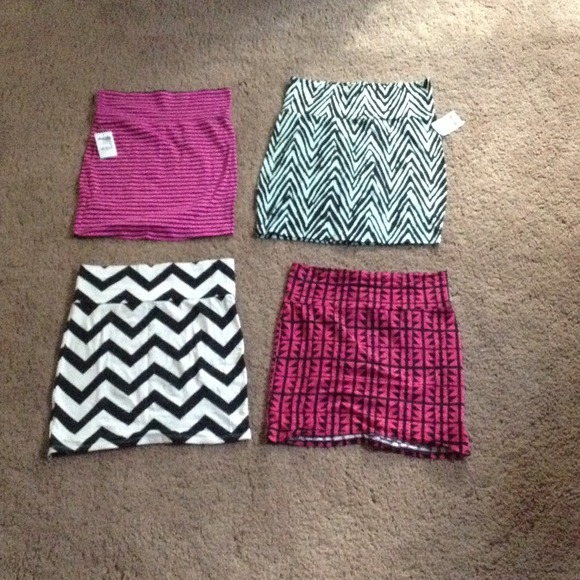 bodycon skirts.
