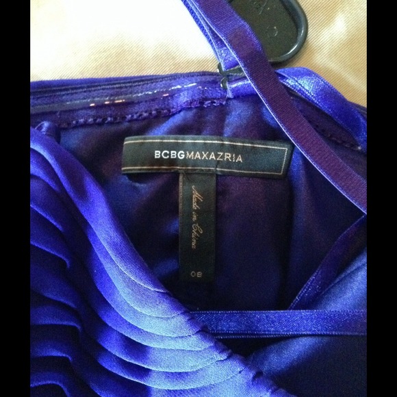 BCBG Max Azria Dark Purple Dress - Picture 4 of 4