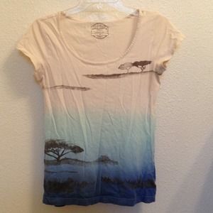 RESERVED!! Old navy tee and jean Capri bundle.