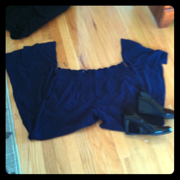 SOLD in Bundle Navy Linen (like) Wide Leg Pant!