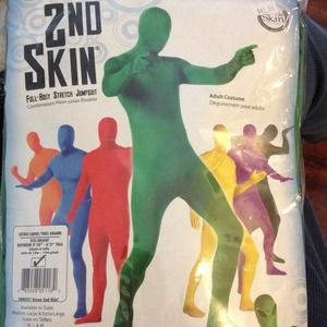 SOLD!!! Halloween green 2nd skin suit