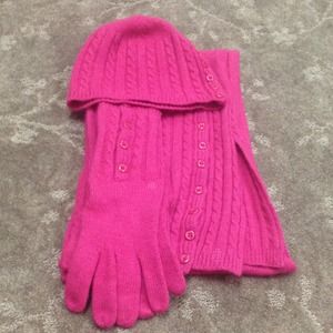 Ralph Lauren 3 piece winter accessory set