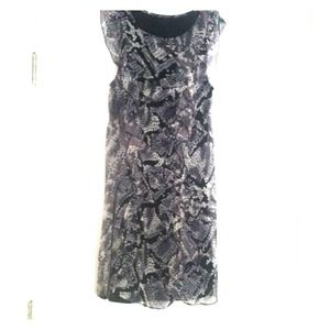 TRADED. Ella Moss Reptile Print Dress