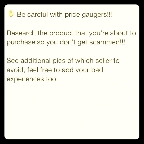 Scam alert! ✋ Be careful with this seller