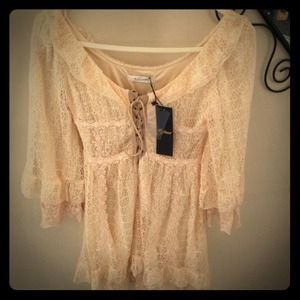 Bundle Vintage lace dress & Puma pink sweatpants