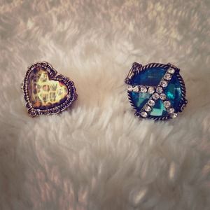 Fashion rings.  Bundle both for $9! New w/out tags