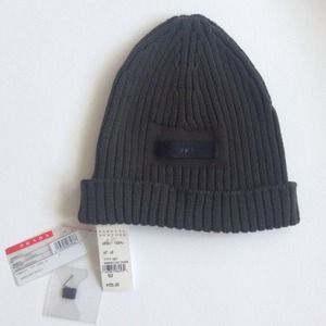 Authentic PRADA wool cap - olive color