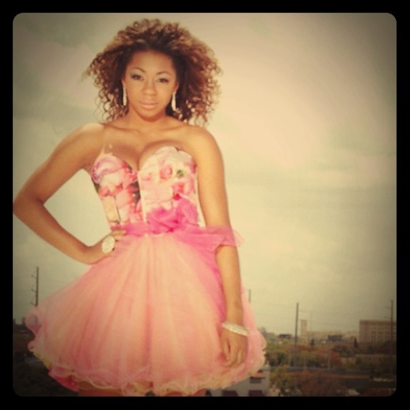 Pink Betsy Johnson dress