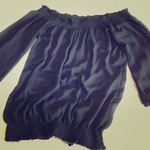 Off the shoulder top.