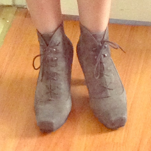 Paul Green booties charcoal size 9/39
