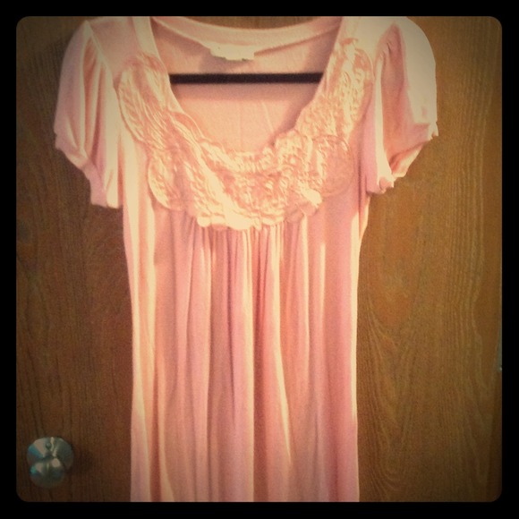 Pretty Pale Pink Soft Dress - Picture 1 of 4