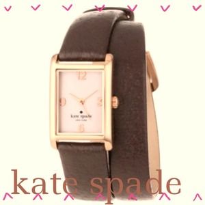 Authentic Kate Spade Chocolate Cooper Wrap Watch