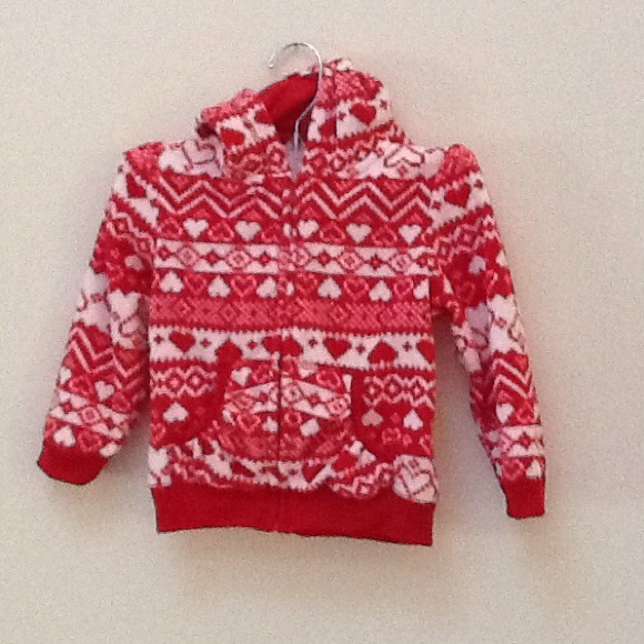 Lil girls faded glory knit hoody - Picture 2 of 2