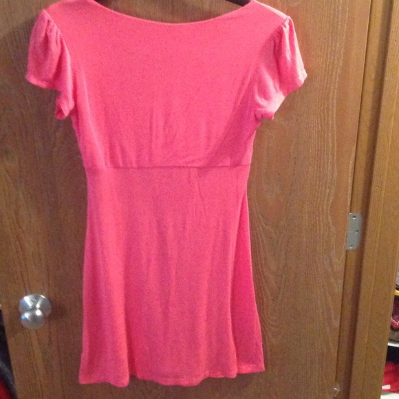 Adorable Pink Button Dress - Picture 4 of 4