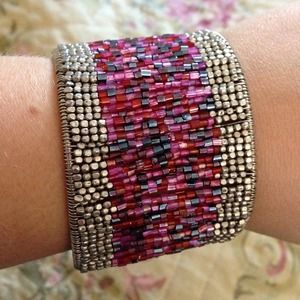 Beaded cuff