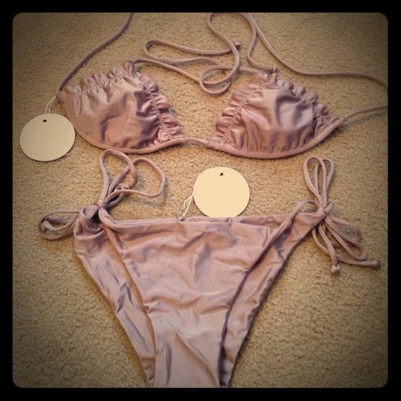 Tori Praver String Bikini NWT