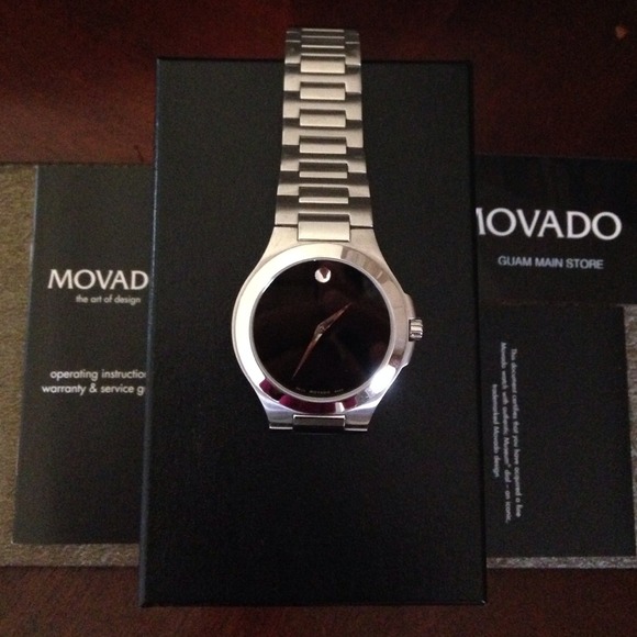 Authentic Movado men's watch.